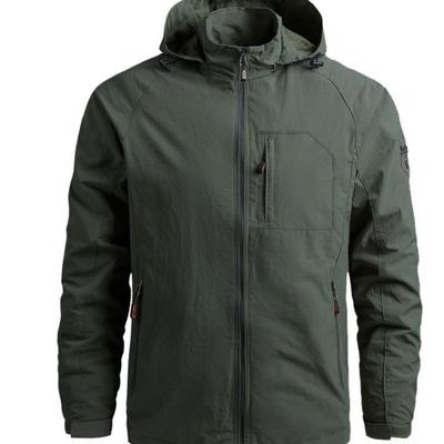 Ropa Casual Cortavientos para Protección Solar de Otoño e Invierno para Hombre, Chaqueta de Carga Ligera y Fina Transpirable para Exterior