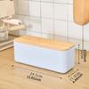 Bread Box with Cutting Board Lid Bin for Kitchen Counter Storage Container Breadbox