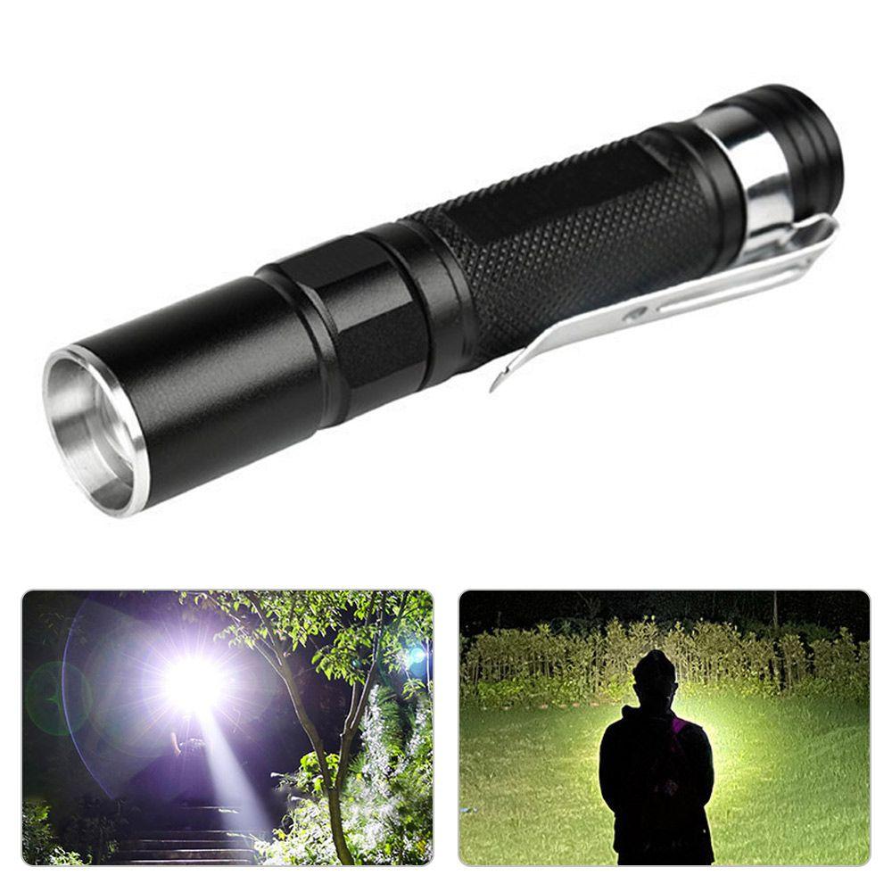 Flashlight Strong Light Focus Power Bank Light Flashlight Torch Mini Pen Lamp Powerful Flashlight