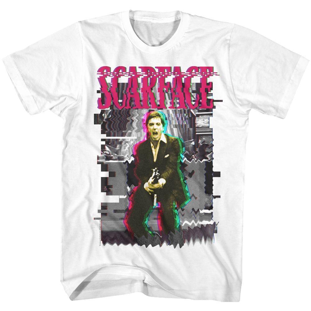 Scarface Glitch T-Shirt S разноцветный