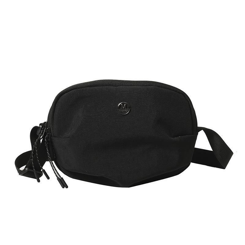 

Модная многосекционная маленькая сумка-сачел для поездок на работу, большая вместимость, на плечо, мессенджер, простая и легкая сумка для мобильного телефона и мелочи чёрный