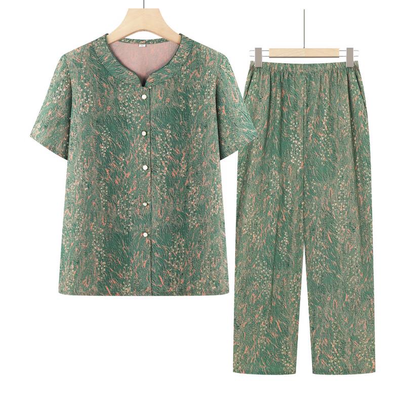 YUZHAOLIN Women's Summer Short Sleeve T-Shirt Set