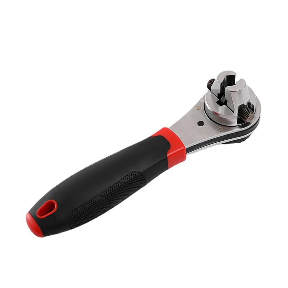 

Adjustable Ratchet Ratchet wrench is suitable for screw adjustable socket wrenches with Wrench. 6-22mm non-slip handle.