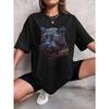 Summer Round Neck Animal Pattern 3D Print Top Fashionable Casual Short Sleeved Women's T-shirts