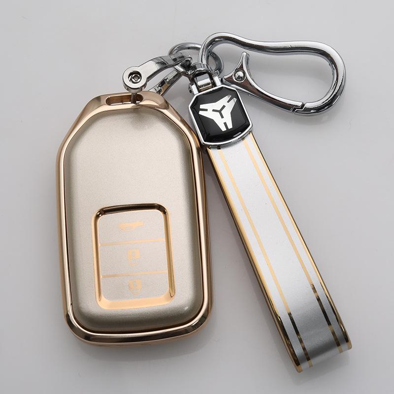 Aluminiumlegierung Auto Schlüsselabdeckung für Honda Fit, Accord, XRV, 10. Generation Lingpai, Xiangyu