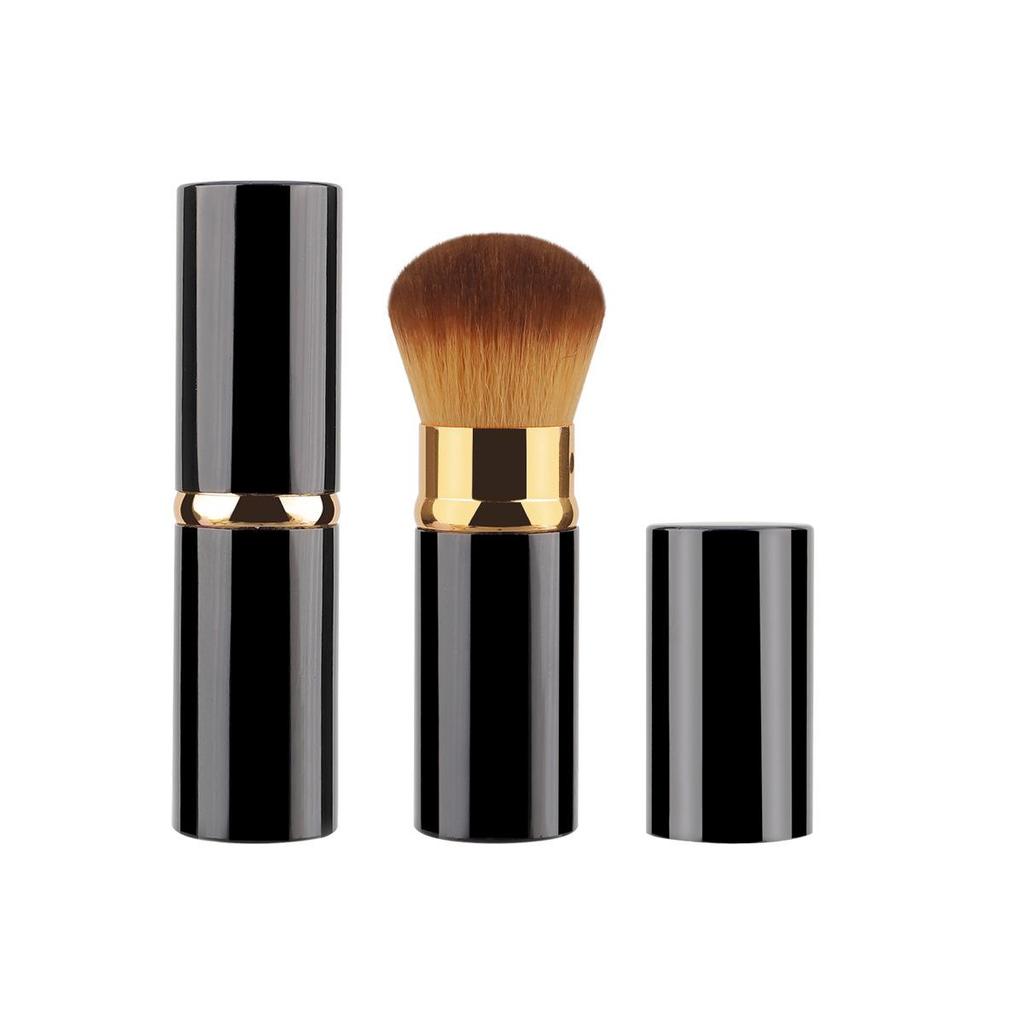 Retractable Foundation & Blush Brush: Streak-Free, Portable, Dust-Free, Non-Absorbing, In Stock