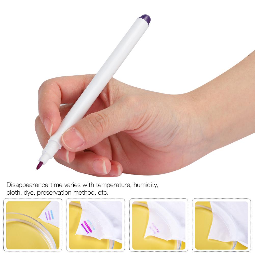 10pcs Water Soluble Erasable Pen Fabric Marker Pens Tailoring Tool Accessories