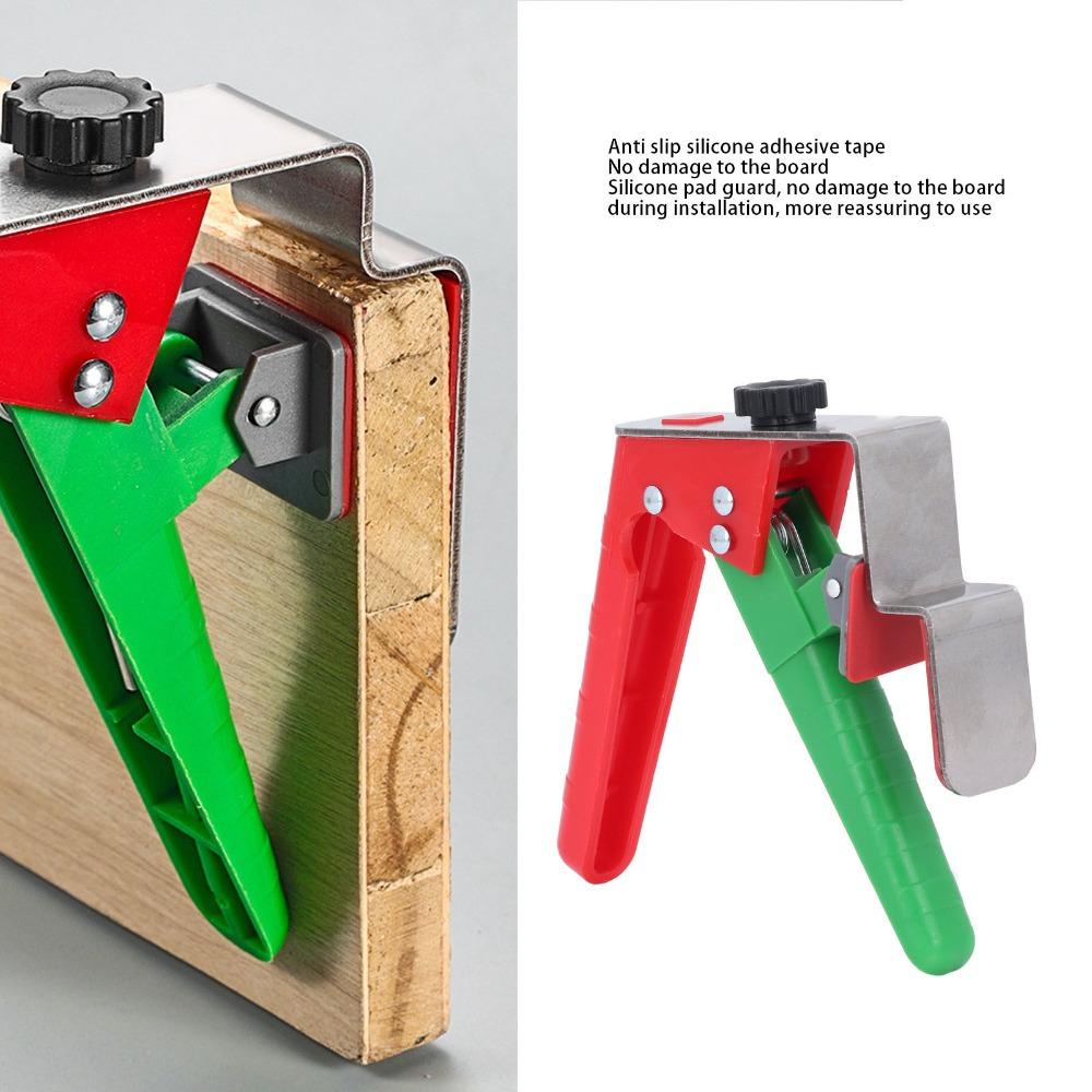 4pcs Stainless Steel Drawer Front Installation Clamps For Drawer Panel Installation