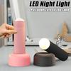 LED Creative Night Light Table Sleep Night Lamp Rechargeable Hand Pull Switch Atmosphere Lamp for Birthday Gift Bedroom Decor