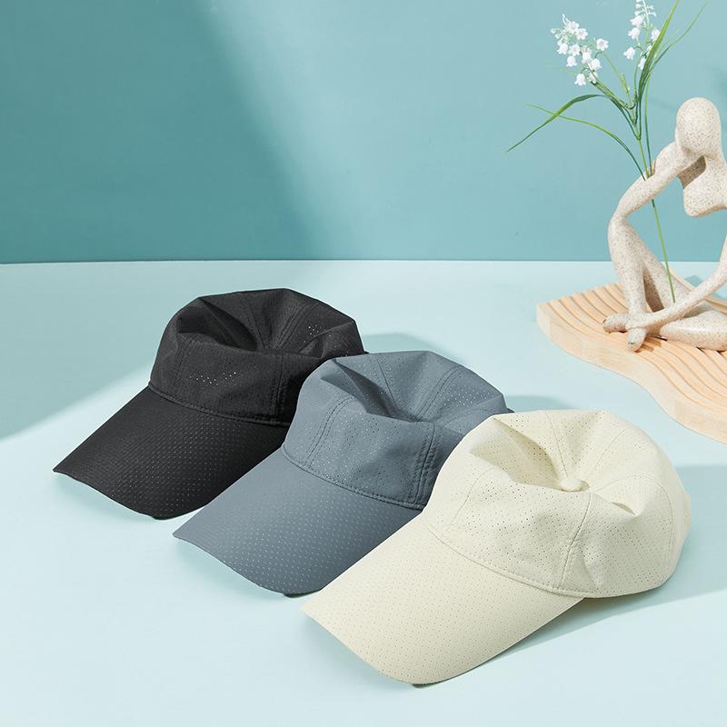 New Long-brimmed Sun-shading Baseball Cap Men and Women Outdoor Fast-drying Breathable Duck Tongue Cap