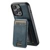 iPhone 17 Pro MagSafe Leather Case with Wireless Charging & Magnetic Card Holder Stand