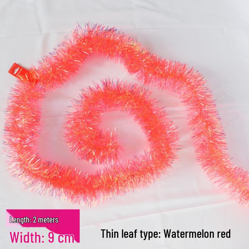 Sedmibarevný vlněný proužek na vánoční a narozeninové dekorace