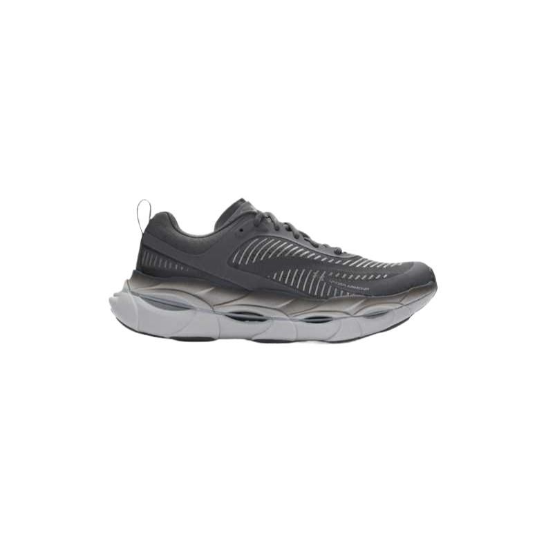 Under Armour Halo Racer Cushioning Breathable Support Lightweight Low top Running Shoes Men's Castle Rock Gray 6007639-025