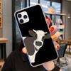 Animal Cute Cow Phone Case for iPhone 11 12 13 Mini Pro Max 8 7 6 6S Plus X 5 SE 2020 XR XS Case shell