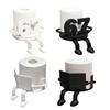 Reading Buddy Toilet Paper Holder 3D Printed Freestanding Toilet Roll Holder Funny Buddy Bathroom Roll Dispenser with Movable Legs for Home Office