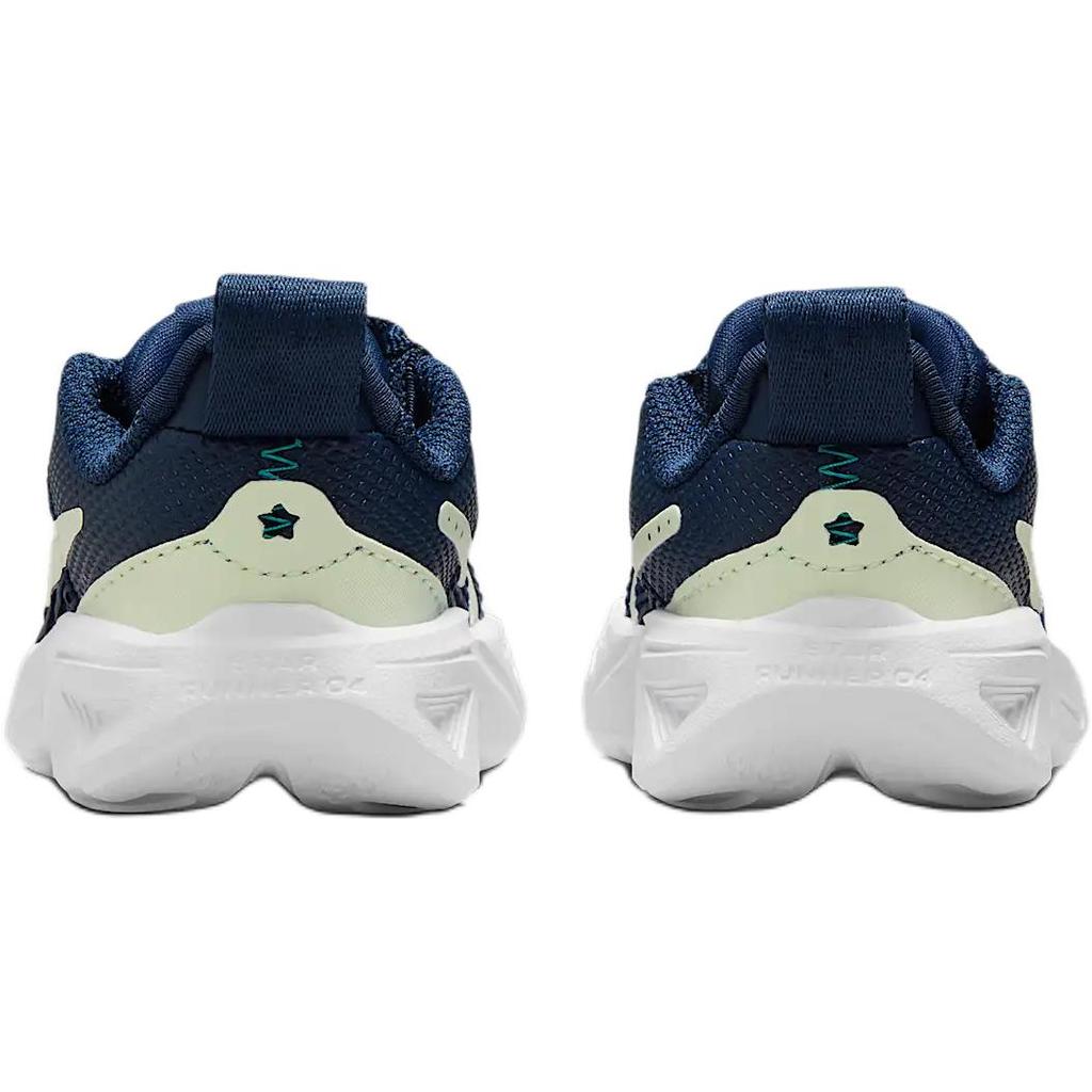 Nike Star Runner 4 TD Midnight Navy Volt Tint Baby Sneakers Blue Dusty-Cactus White DX7616-409