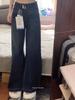 2025 Retro Wide-Leg Plus Size Jeans for Women - Slimming Pear Shape Fit, Loose BF Lazy Style
