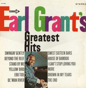

LP Пластинка EARL GRANT - Earl Grant s Greatest Hits DL74813 Decca 1967 US Джаз Б/У