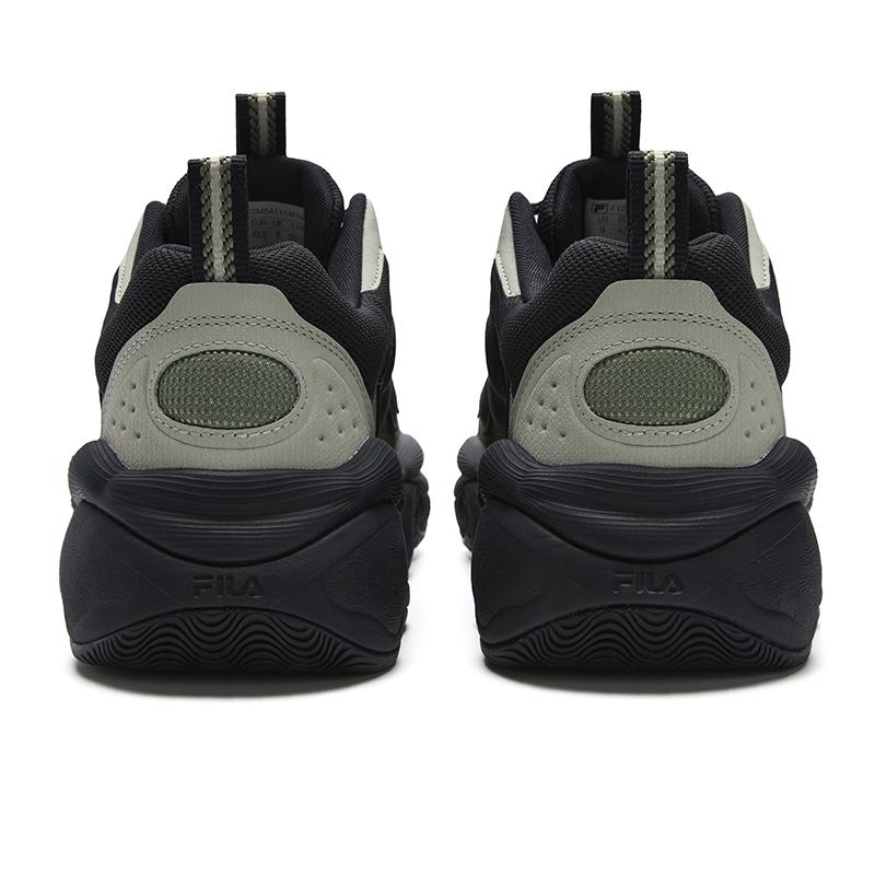 New FILA PEASE Wear resistant And Lightweight Low top Casual Shoes Men's Legend Blue Rotten Green F12M541114FNL