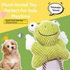 Plush Dog Toy With Rustling And Squeaking Sounds— And Chew-resistant -shaped, An Interactive Teething Toy To Boredom.