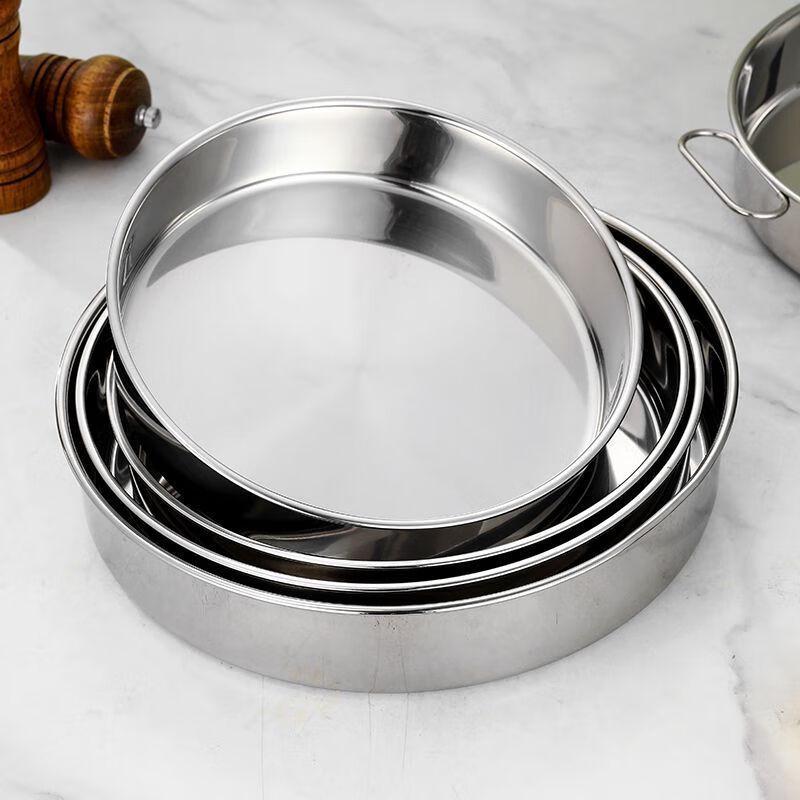 ZISIZ Edelstahl Rundteller