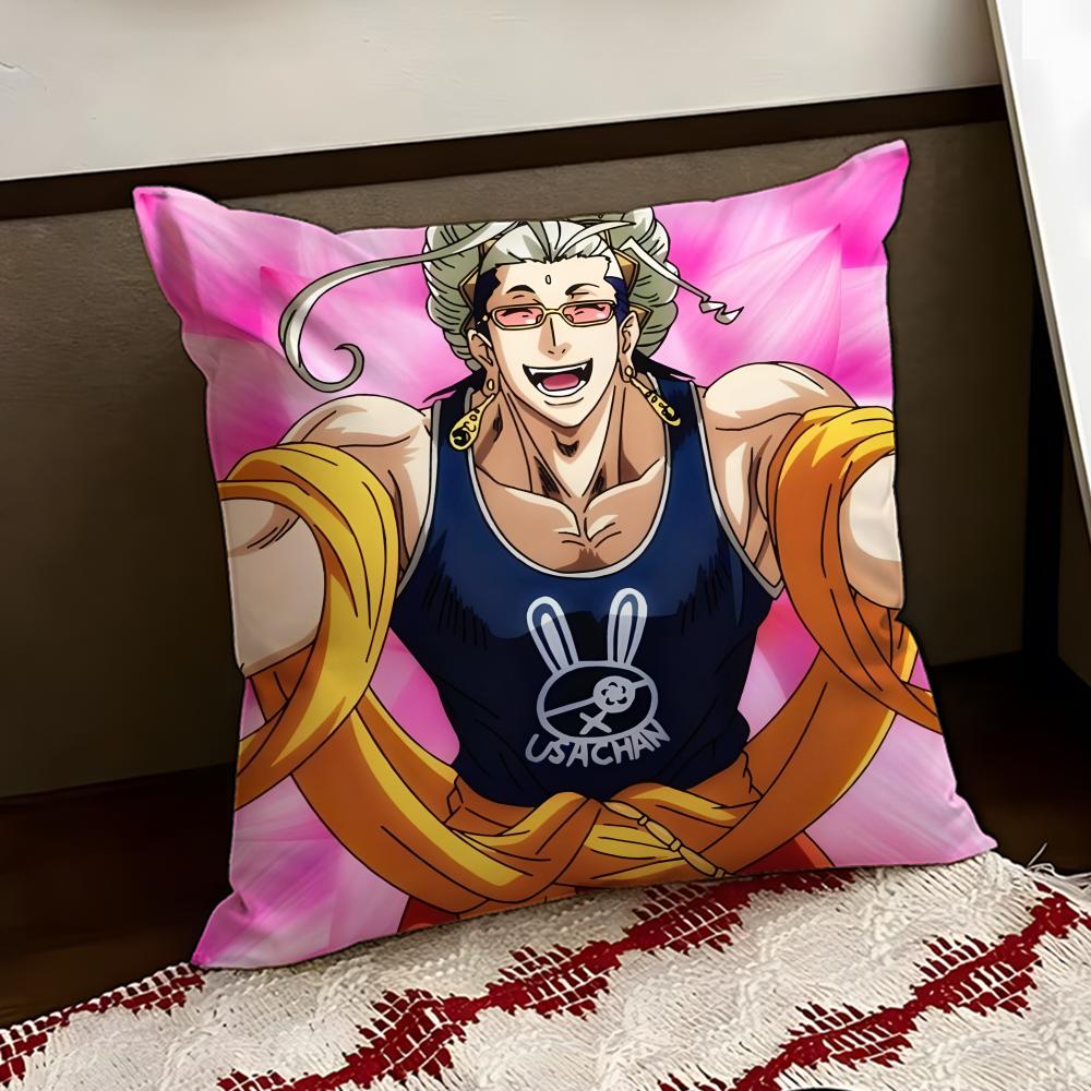 Anime RRecord of RRagnarok Cushion Cover Reversible Soft Durable Pillow Cover Home  Car MultiScene Use for Daily Comfort