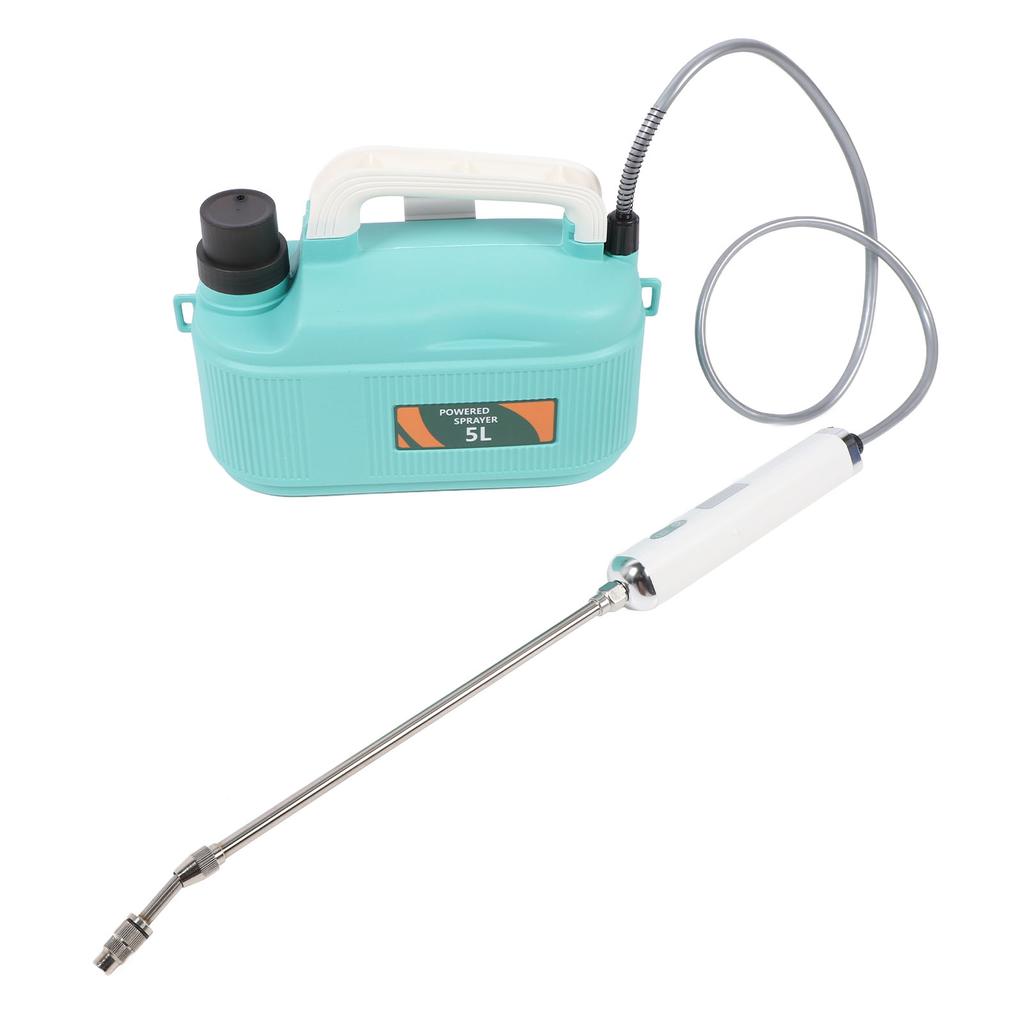 Electric Garden Sprayer 3.7V 5L 2000mAh Anti Leakage Battery Powered Sprayer with Telescope Wand