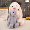 Unisex Soft Cotton Stuffed Rabbit Plush Toy Long Ear Easter Bunny Sleeping Mate Birthday Gift Cute Essential