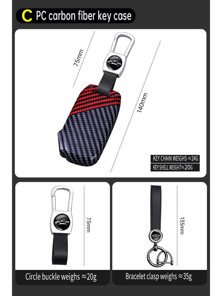 Kia Sportage K5 Kaku Key Case - K3/KX3 Oupao Car Key Metal Shell