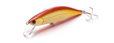 Jackson Meteora RYUSEI Minnow 80mm Red Gold Orange Belly LRG Lure 15.5g