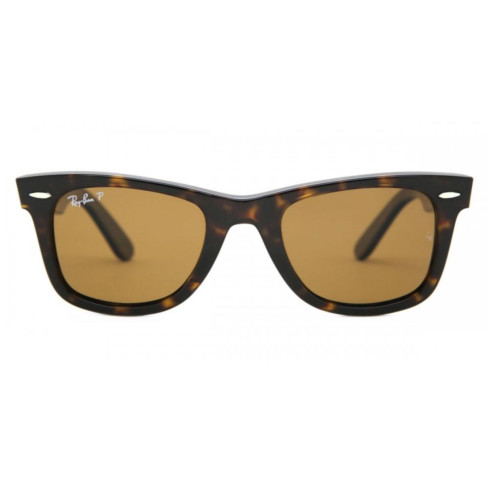 

Ray Ban Rb2140 Original Wayfarer Polarized 902 57 Unisex Sunglasses Tortoiseshell/50