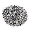 100pcs M6 Pitch 304 Stainless Steel Self-Locking Hex Lock Nuts, Nylon Insert LockNuts Silver Metric Self Clinching Hex Lock Nuts