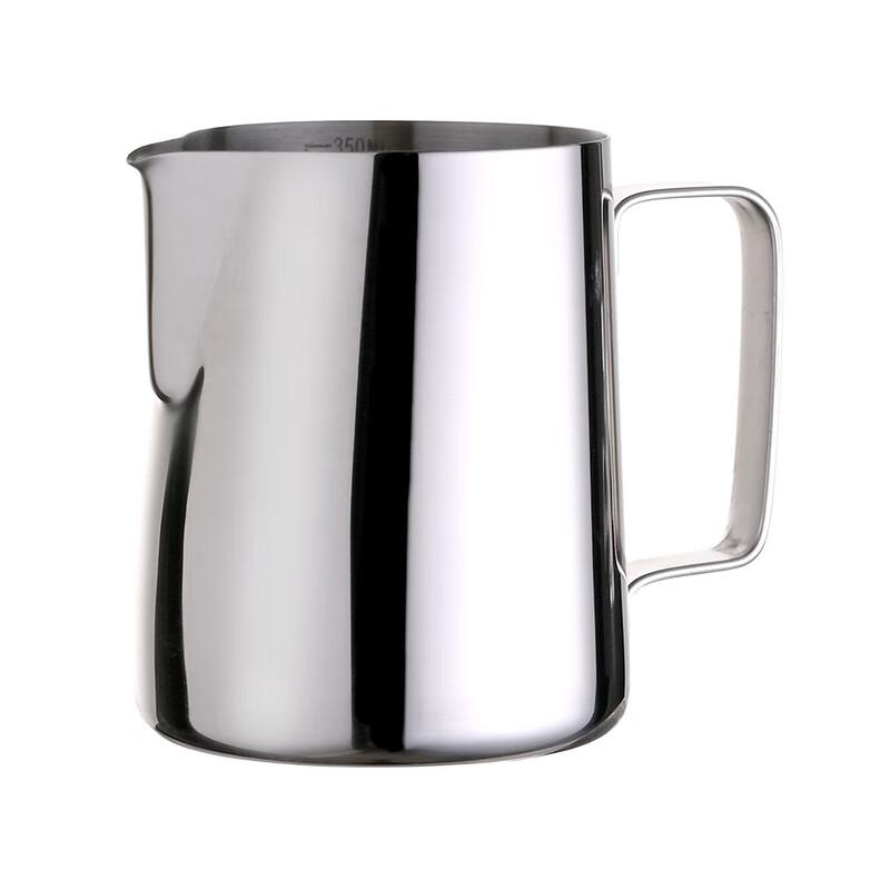 ZISIZ Stainless Steel Pointed Spout Latte Art & Milk Frothing Pitcher