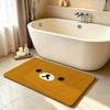Cartoon R-Rilakkumas Carpet Bathroom Anti-slip Mat Door Mat Home Decoration Mat Entrance Door Mat Scratch-resistant Door Mat