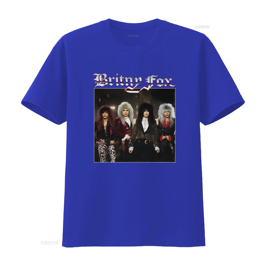 BRITNY FOX Band T Shirt for Fans S 5XL Rock Style NW02323 vintage Washed Breathable Soft Comfortable Stretched Versatile homme