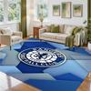Rangers FC Design Kristall-Samt-Teppich Weiche Dekorationsmatte für Schlafzimmer Eingang