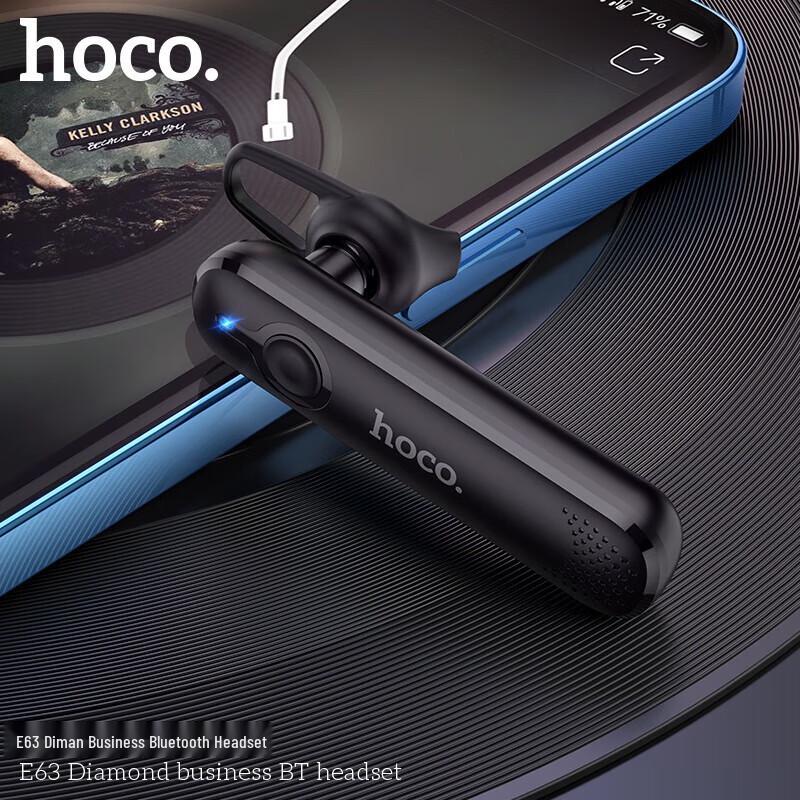 HOCO E63 Single-Ear Bluetooth Headset