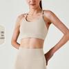 Halter Neck Triangle Back Yoga Sports Bra