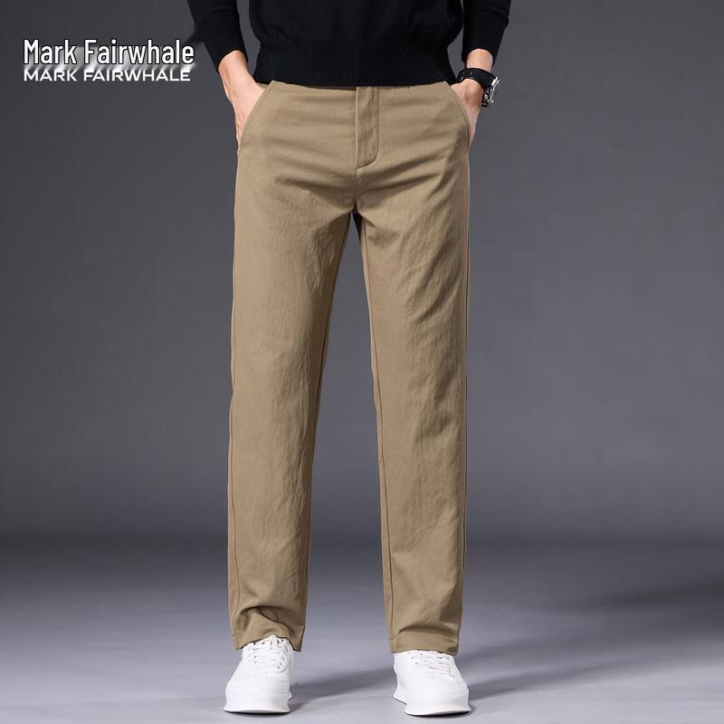 Mark Fairwhale Men's Straight Fit Casual Pants