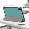 11" Dreifach faltbarer magnetischer Lederständer Faltbare Hart-Tablet-Hülle für Huawei MatePad SE 11 Hülle Schutzhülle Faltbare Hülle 2024