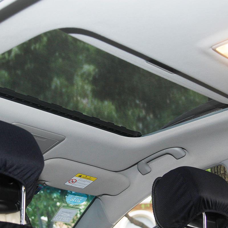 Car Sunroof Magnetic Mosquito-Proof Screen for Camping and Wind Protection