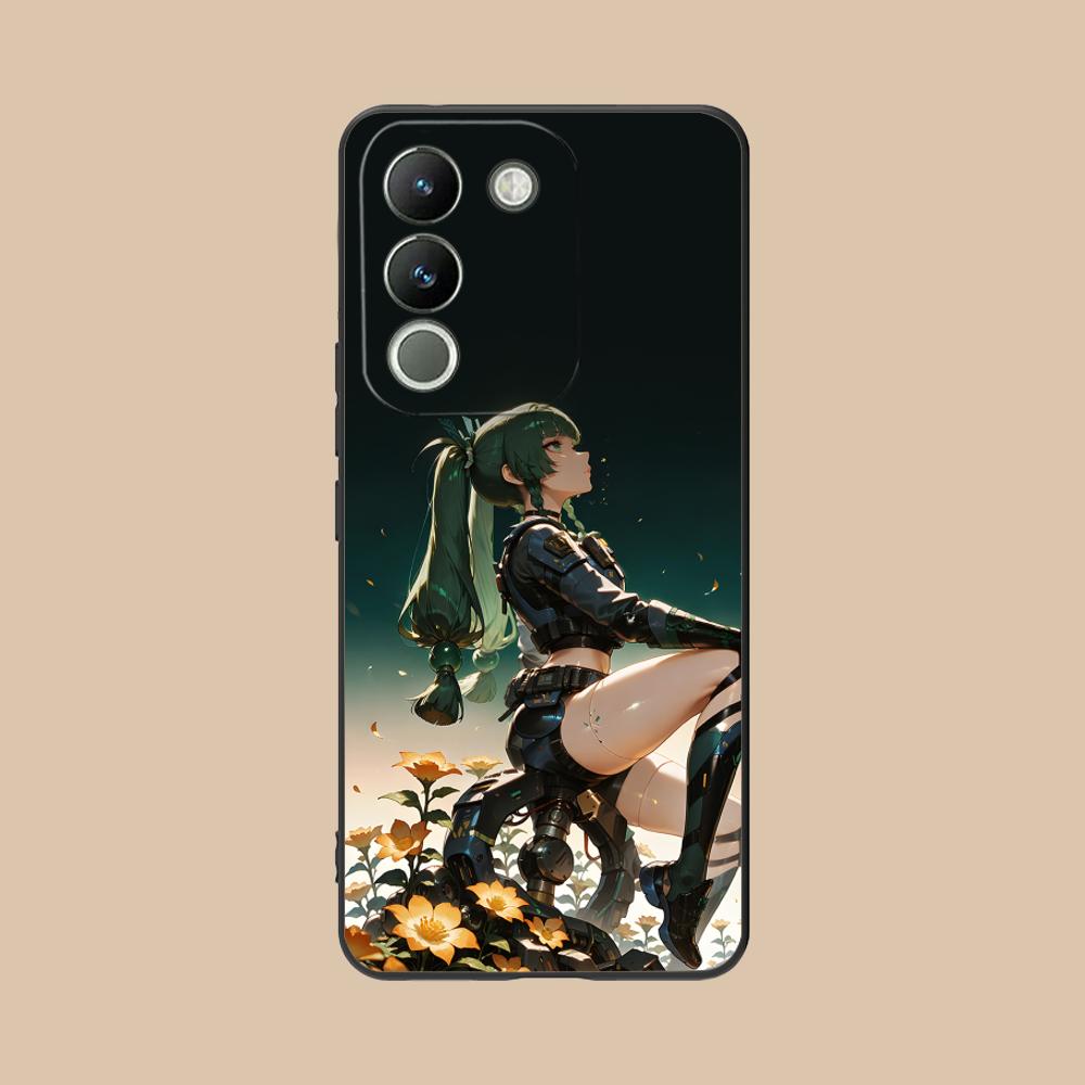 Zenless Zone Zero QingYi Phone Case for VIVO Y77 76 75 74 73 72 58 56 55 51 50 38 36 Y19 Y18 Y03 Y01 5G Colorful Printing Cover