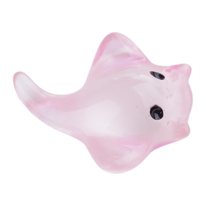 Set of 30 Miniature Manta Ray Figures Stingrays Figurines for Cake Toppers and Succulents Potted Plant Embellishments