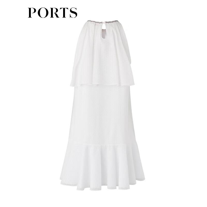 PORTS Women's Round Neck Sleeveless Fishtail Dress