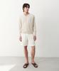 Jeilium Allen Summer Essential V-Neck Knit Light Beige (Dry Touch)