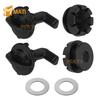 M MATI 2 st Huvlåsspärrar + Genomföringar & Brickor Kit för Polaris RZR 570 800 900 7081500