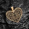 Accessories Retro Love Carved Hip Hop Style Fashion Pendant Necklace