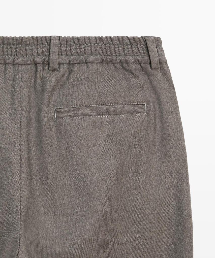 Masimodutti Cool Wool Blend Trousers