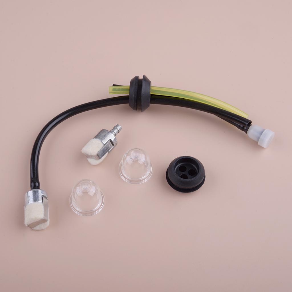 Gasoline Filter with Petrol Hose & Primer Fit for Matrix BMS 900-4 Petrol Brushcutter