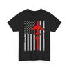 Mechanic Airplane T-Shirt, American Flag Mechanical Engineer Men Dad T-Shirt